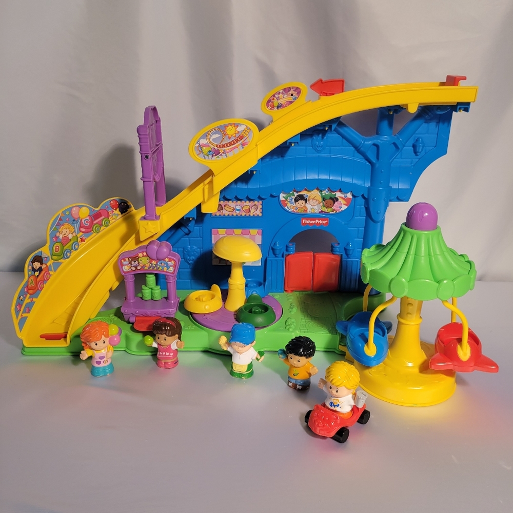 Fisher Price Little People Roller Coaster.